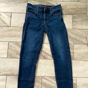 American Eagle high rise skinny jeans